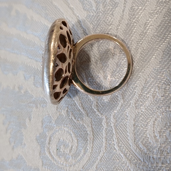 Prime Art & Jewel Rose Gold Plated Cocktail Ring - Picture 4 of 15